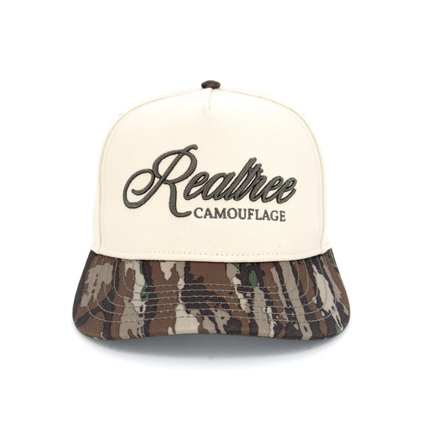 Realtree Original Camouflage Two-Toned Script Cap