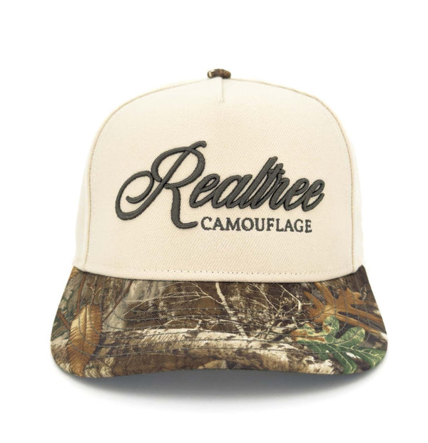 Realtree Camouflage Script Cap